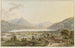 Embouchure of the Aar in Lake Thun - Heinrich Rieter — artwork view