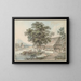 La Maison du paysan - Heinrich Rieter — framed artwork on a wall