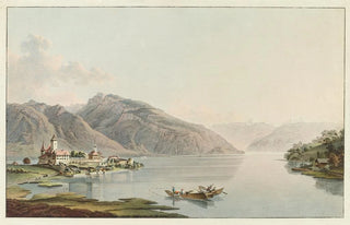 Heinrich Rieter - Ve du chateau de Spietz sur le lac de Thoun.webp