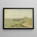 View of Wetzlar - Heinrich Rosenkranz — framed artwork on a wall