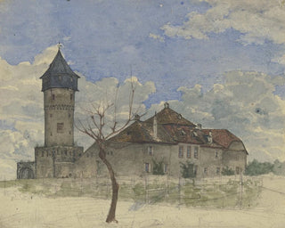 The watchtower at Sachsenhausen - Heinrich Rumbler — artwork view