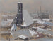 View of the rooftops of Vienna and the Minoritenkirche - Heinrich Schröder — artwork view
