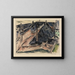 Roofs - Heinrich Schröder — framed artwork on a wall