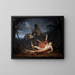 Les grues d'Ibycus - Heinrich Schwemminger — framed artwork on a wall