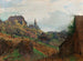 View of Weienkirchen from a vineyard in the Wachau region - Heinrich Tomec — artwork view