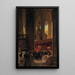 At the end of a Sunday service at Saint-Étienne Cathedral in Vienna - Heinrich Tomec — framed artwork on a wall