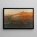 Hermannskogel Painting with View of Habsburgwarte - Heinrich Tomec — framed artwork on a wall