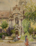 Baptism at Dürnstein - Heinrich Tomec — artwork view