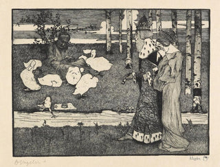 The Frog King - Heinrich Vogeler — artwork view