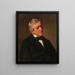 Franz Grillparzer écrivain - Heinrich von Angeli — framed artwork on a wall