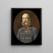 Kaiser François-Joseph - Heinrich von Angeli — framed artwork on a wall