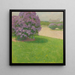 Heldenplatz avec lilas - Carl Moll — framed artwork on a wall
