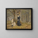La dame du manoir - Helen Allingham — framed artwork on a wall
