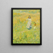 The Little Worker - Helen Galloway McNicoll — framed artwork on a wall
