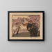 A Spring Evening - Helen Hyde — framed artwork on a wall