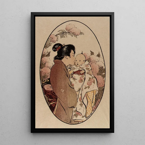 The Secret - Helen Hyde — framed artwork on a wall