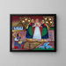 Serenade - Helena Schrammowa — framed artwork on a wall