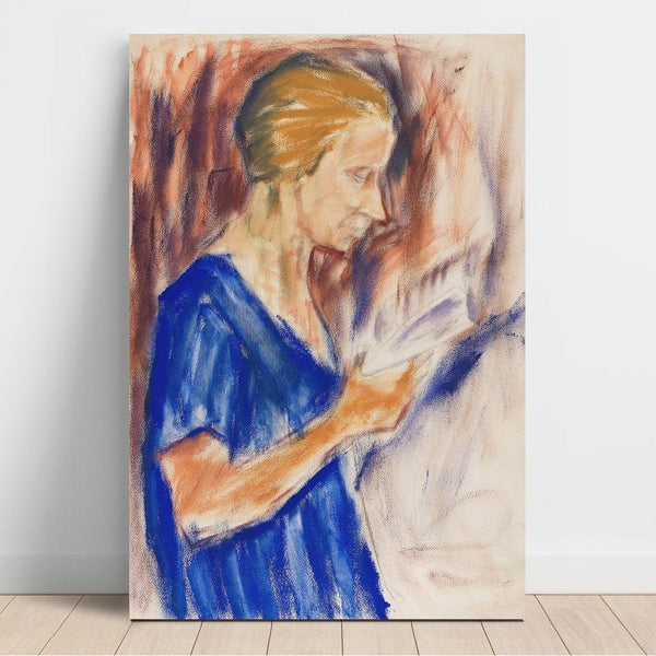 Reproduction of the painting Hélène Rohlfs - Christian Rohlfs