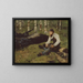 Charbonnier - Helene Schjerfbeck — framed artwork on a wall