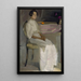 Costume Painting II - Helene Schjerfbeck — framed artwork on a wall