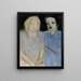 Friends - Helene Schjerfbeck — framed artwork on a wall