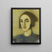 Girl of Loviisa - Helene Schjerfbeck — framed artwork on a wall