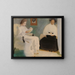 Girls Reading - Helene Schjerfbeck — framed artwork on a wall