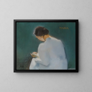 Marie - Helene Schjerfbeck — framed artwork on a wall
