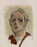 Autoportrait and face I - Helene Schjerfbeck — artwork view