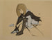 Shoes in silk - Helene Schjerfbeck — artwork view