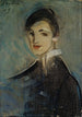 Singer in Black - Helene Schjerfbeck — artwork view