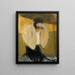 La gitane - Helene Schjerfbeck — framed artwork on a wall