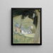 La composition de la vieille brasserie - Helene Schjerfbeck — framed artwork on a wall