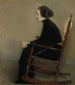 The Seamstress The Woman at Work - Helene Schjerfbeck — artwork view