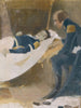 The death of Wilhelm von Schwerin - Helene Schjerfbeck — artwork view