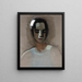 The Californian Girl - Helene Schjerfbeck — framed artwork on a wall