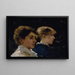 Two profiles Marianne Preindlsberger in front - Helene Schjerfbeck — framed artwork on a wall