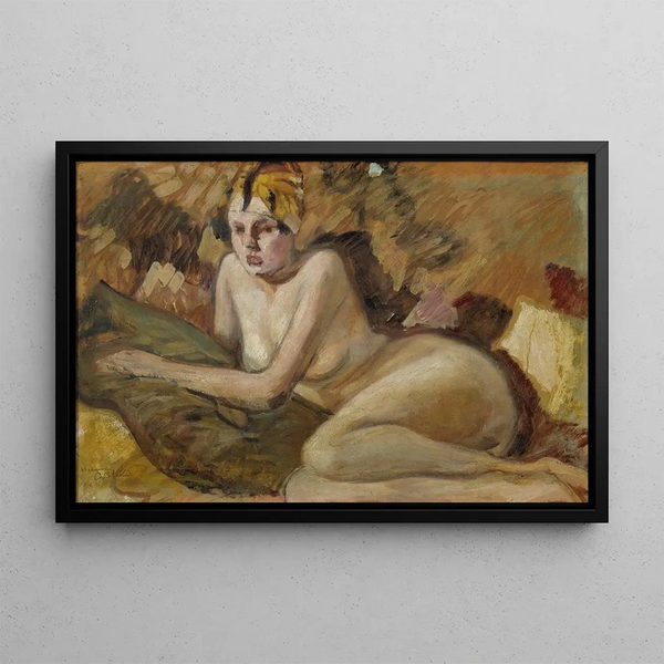 Model Allongé - Helmer Osslund — framed artwork on a wall