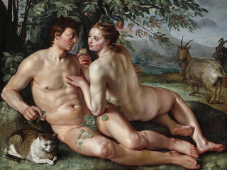 The Fall of Man - Hendrick Goltzius — artwork view