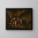 La guilde des jeunes albarests vénère le portrait du doyen Karel de Cordes - Hendrick Govaerts — framed artwork on a wall