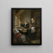 Visit to the Doctor - Hendrick Heerschop — framed artwork on a wall