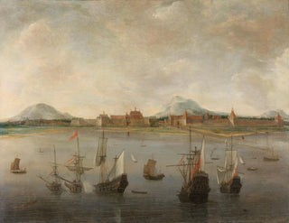 View of Batavia - Hendrick Jacobsz Dubbels — artwork view