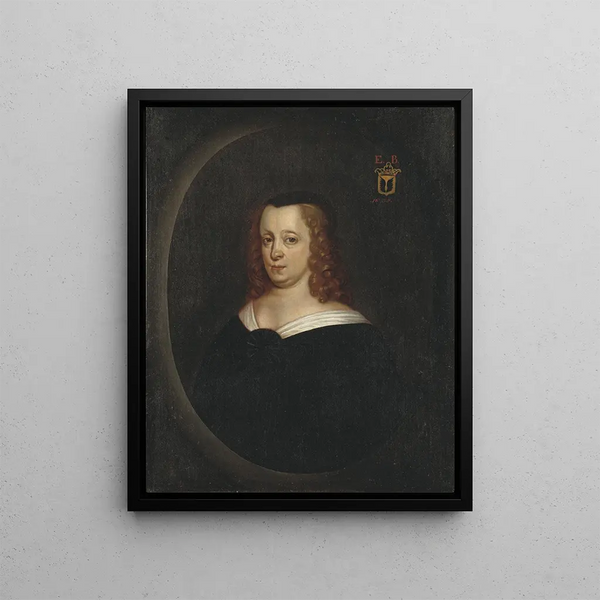 Ebba Brahe 1596-1674 - Hendrick Munnichhoven — framed artwork on a wall