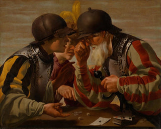 Les Joueurs - Hendrick Ter Brugghen — artwork view