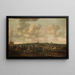 Spanish occupation troops leaving Breda on October 10, 1637 - Hendrick de Meijer — framed artwork on a wall