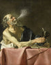 The smoker, allegory of fleetingness - Hendrick van Someren — artwork view