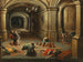 Interior prison painting with the Liberation of Saint Peter - Hendrick van Steenwijck the Younger — artwork view