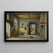 Saint Jerome in His Study - Hendrick van Steenwijck the Younger — framed artwork on a wall