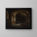 La Libération de saint Pierre - Hendrick van Steenwijck le Jeune — framed artwork on a wall