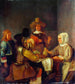 The oyster feast - Hendrick van der Burgh — artwork view